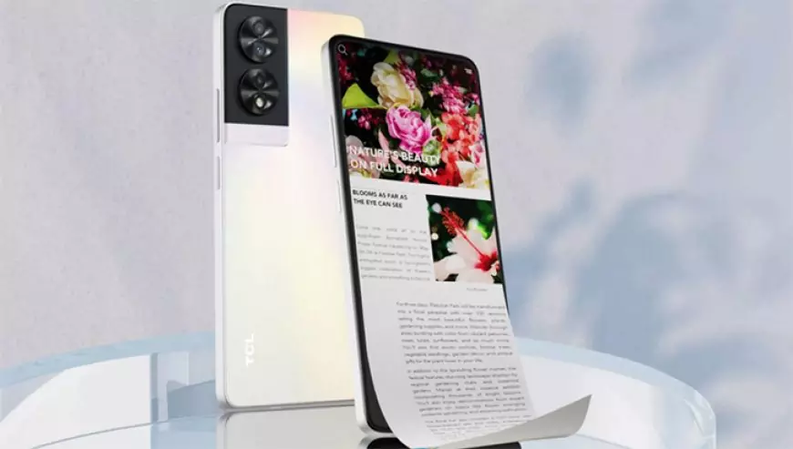 TCL unveiled the world's first smartphones with NXTPAPER technology
