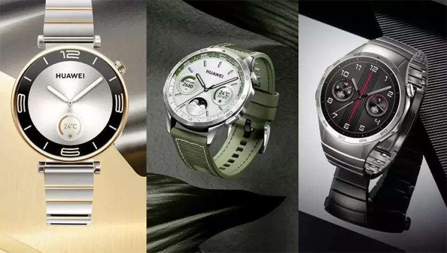 Huawei unveiled stylish smartwatch Watch GT 4