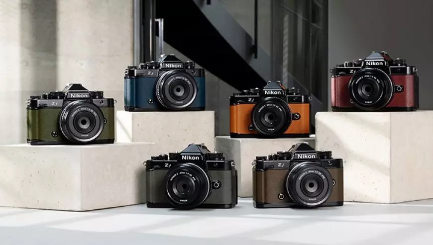 Nikon Zf is a full-frame mirrorless camera with retro styling